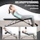 Ultimax Adjustable Utility Weight Bench - 6-Position Mechanism For Versatile Strength Training Workouts