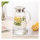 Deli GPH28 Glass Jug With Silver Lid 1.8L