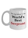 muGGyz Printed Ceramic Coffee Mug White