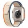 Apple Ultra 2 LTE 49mm Titanium Orange And Beige Trail Loop Medium/Large