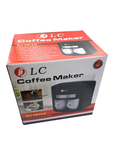 Dlc Coffee Maker Machine Dlc-Cm7312 Black/White