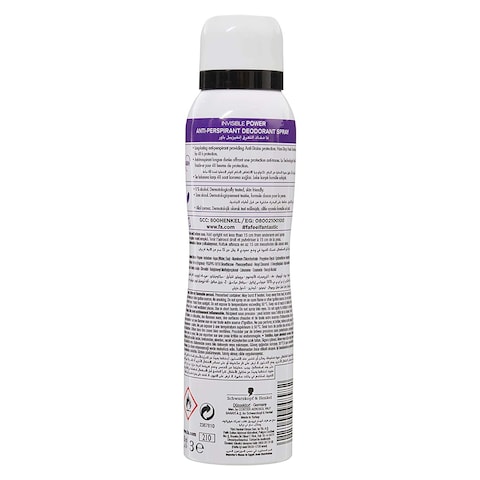 Fa Invisible Power Antiperspirant Deodorant Spray - 150ml