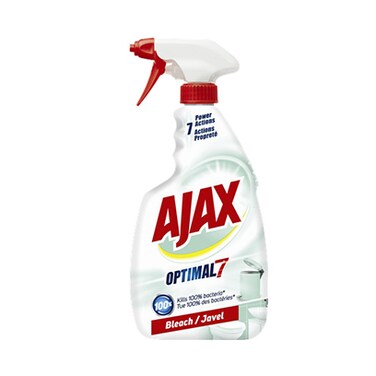 Ajax Optimal 7 Power Action Bleach Bathroom Cleaner 500ML