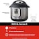 Instant Duo6, 5.7L 6Quart, 7 In 1 Electric Programmable Pressure Cooker, Multicooker, 13 Smart Programs, Stainless Steel Inner Pot, Advanced Safety Protection, Inp 112 0027 01, Black &amp; Stainless Steel