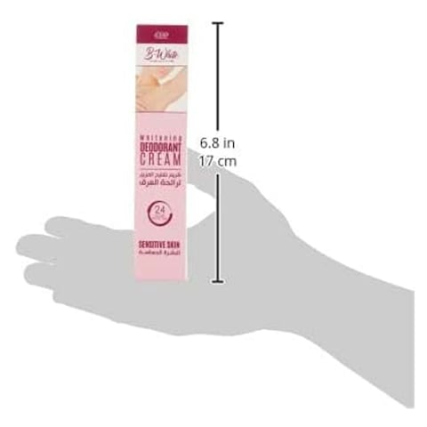 Eva B-White Cream Deodorant, Sensitive Skin - 45 gm