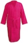 Lushh Kimono Bathrobe 100 % Cotton -Fuchsia (Medium)