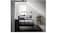 Duvet cover and pillowcase, light grey/m&eacute;lange150x200/50x80 cm