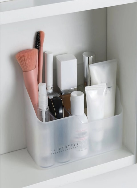 Multifunctional Bathroom Storage Box White