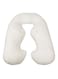 Generic Comfortable U-Shaped Full Body Maternity Pillow Cotton White 120X80cm