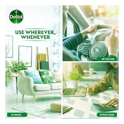 Dettol Original Anti-Bacterial Multi-Use 120 Wipes