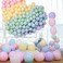 Jjone 100Pcs Pastel Latex Balloons 10 Inches Macaron Candy Colored For Wedding, Party Supplies