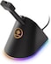 Deltaco Gaming RGB Mouse Bungee, Extendable Arm For Mouse Cable Management, Enhanced Precision And Sleek Design, Black