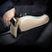Generic Leather Memory Foam Car Armrest Center Console Hand Pillow Pad Universal Auto Armrests Arm Rest Seat Box Pad (Beige)