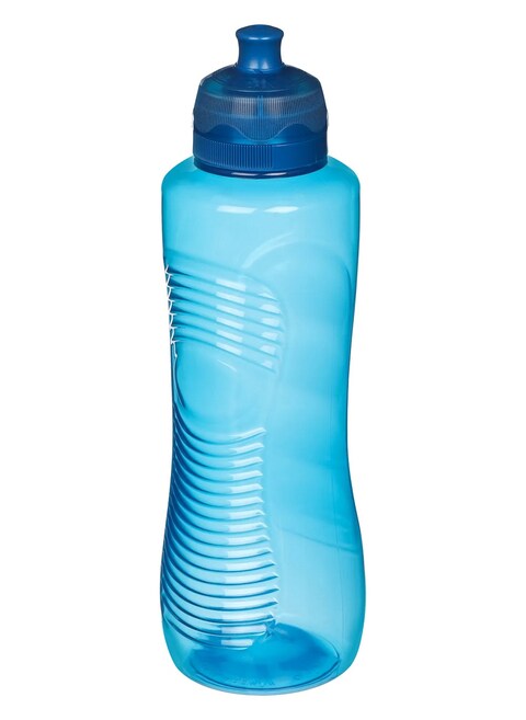 Sistema 800 ml Blue Gripper Water Bottle