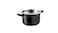 Pot with lid, black5 l