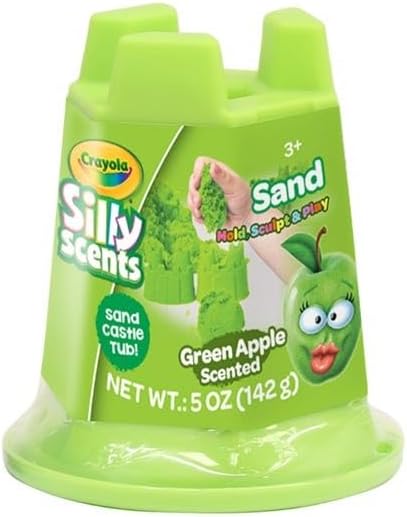 Crayola Castle Sand Mold Silly Scents, Assorted Colors, 142g, A1-2325