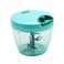 RK PLASTIC MANUAL FOOD CHOPPER LARGE GREEN