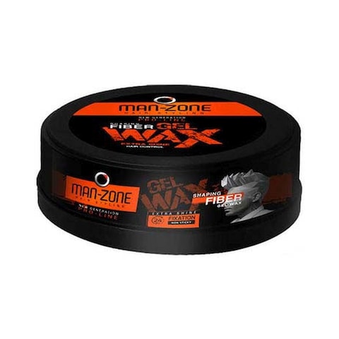 Man-Zone Extra Shine Fiber Gel Wax - 125 gram