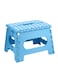 Generic Folding Step Stool For Children, Collapsible Foot Stools 9-Inch Height, Foldable Plastic Stool For Kitchen, Bathroom, Garden, Indoor, Outdoor, Lightweight, Holds Up To 300 lbs, Blue