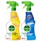 Dettol All Purpose Cleaner Spray Bottle, Lemon Scent &amp; Dettol Original Bathroom Cleaner Spray Bottle, 500ml x 2