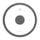 Fissman Glass Lid ARCADES with GREY Marbling Silicone Rim  Grey