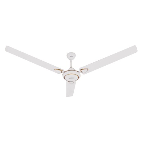 Krypton 56&quot; Electrical Ceiling Fan - 3 Speed, 3 Blade With Strong Air Breeze, Indoor Ceiling Fan With 390 Rpm &amp; Scratch Resistance Durable Body, Ideal For Living Room, Bed Room, And Office