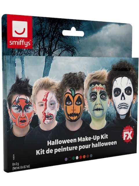 Smiffys Make Up FX Aqua Halloween Kit Adult Assorted
