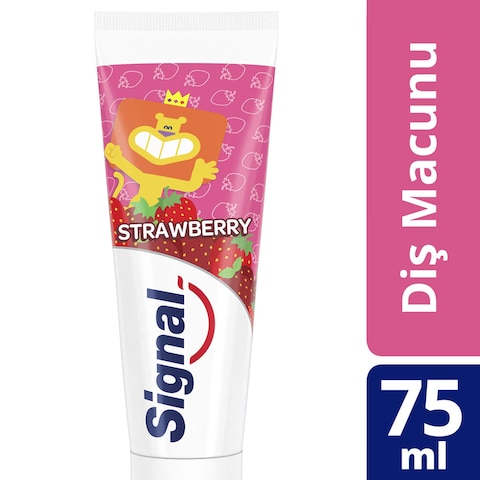 Signal Toothpaste with Strawberry for Kids -75ml