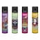 Clipper Printed Jet Flame Lighter CKJ11 Multicolour