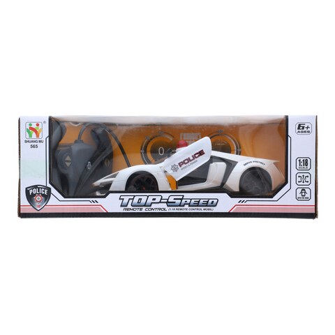 Buy Police Top Speed Remote Control Car 6+ Online Carrefour Pakistan