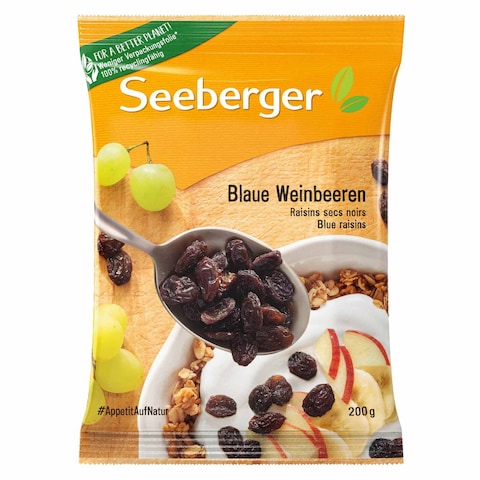 Buy Seeberger Blue Raisins (Kishmish) 200g in UAE