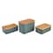 Karaca Massimo Storage Container Set - 3 Pieces - Green