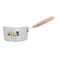 Domestic Milk Pan Aluminum Wooden Handle 18cm