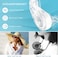 Yundan Portable Neck Fan, Hands Free Bladeless Fan Neck Fan For Women Men, 3 Speeds Personal Neckfan, Leafless, Rechargeable, Headphone Design, White