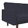 In House Shahrzad 2 In 1 Sofabed Velvet Upholstered - Dark Grey