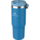 Stanley Classic IceFlow Flip Straw Double Walled Insulated Tumbler 0.89L, Stainless-Steel, Leak-Proof Flip Straw, Easy to Carry Handle, Dishwasher safe &amp; BPA Free. Azure.