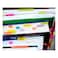 Post-it Page Markers 670-5AN. 0.5 x 1.75 in (12,7 mm x 44,4 mm). Assorted Colors, 5 colors/pack