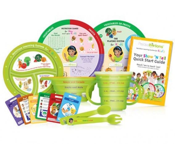 Buy Precise Portions Kids Nutrition Learning Plate Set Online ...