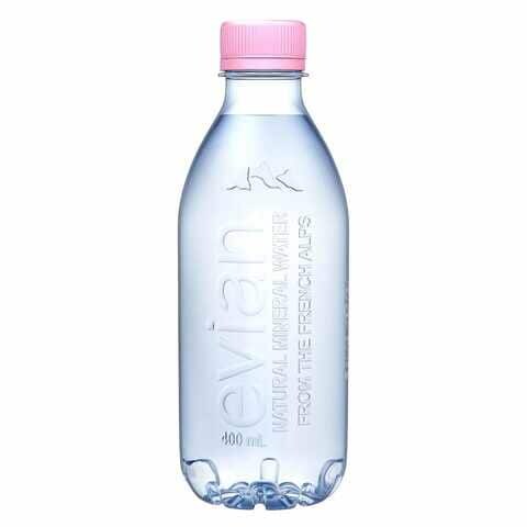 evian (Recycled Bottles) Natural Mineral Water 400ml