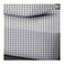 El Badrawy Chequered Pillow Case 100% Cotton, 50x70, Gray - 2 Pieces