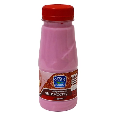 Nadec Fresh Strawberry Milk 200ml