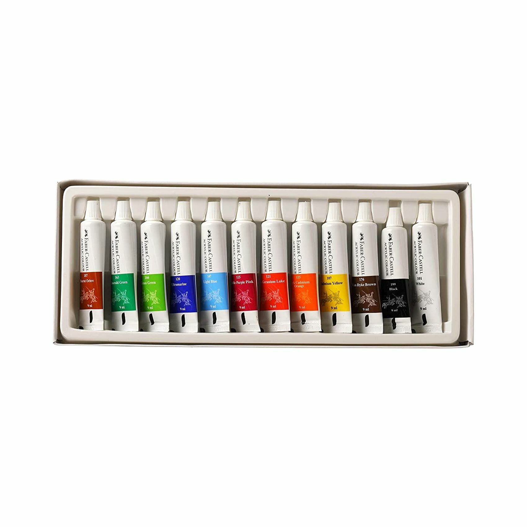 FaberCastell 12 Acrylic Colors