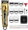 Wahl 5 Star Cordless Magic Clip in Gold, Professional Hair Clippers, Pro Haircutting Kit, Clippers for Blunt Cuts, Adjustable Taper Lever, Crunch Blade, Cordless, Lightweight, Barbers Supplies