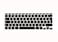 Generic - Silicone Keyboard Skin Cover UK Layout For Apple MacBook 11 Inch Air - Black