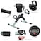 Generic-Folding Fitness Pedal Stepper Exercise Machine LCD Display Indoor Cycling Bike Stepper with Adjustable Resistance For Home Office Gym