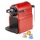 Nespresso Inissia Coffee Machine - Red - C40-EU-RE-NE + 30 Free Coffee Capsules