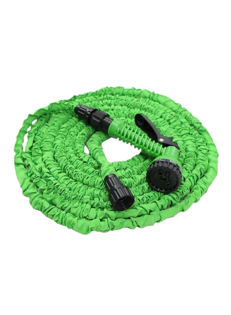 Magic Hose - Magic Garden Hose With Spray Nossel 15M/50Ft Green