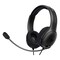 PDP LVL 40 Wired Over-Ear Stereo Gaming Headset With Mic Black