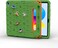 Moxedo Rugged Protective EVA Silicone Kids Case Cover, Shockproof DIY 3D Cartoon Pattern With Pencil Holder, Stand And Handle Grip Compatible For Apple iPad 2022 (10th Gen) 10.9 inch (Green)