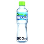 Buy Arwa Still Water Bottled Drinking Water Pet 500ml in UAE